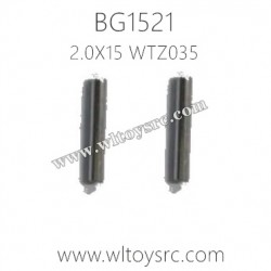 SUBOTECH BG1521 Rock Crawler Parts 2.0X15 Iron Rod WTZ035