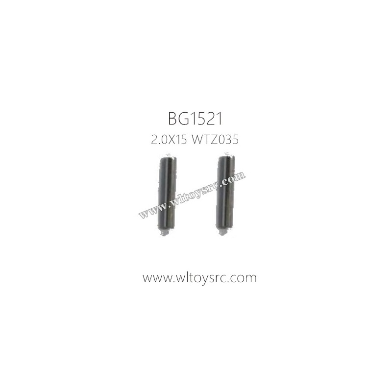 SUBOTECH BG1521 Rock Crawler Parts 2.0X15 Iron Rod WTZ035