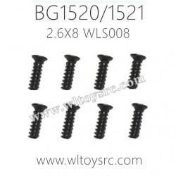SUBOTECH BG1520 BG1521 Parts 
 Flat Head Screws WLS008