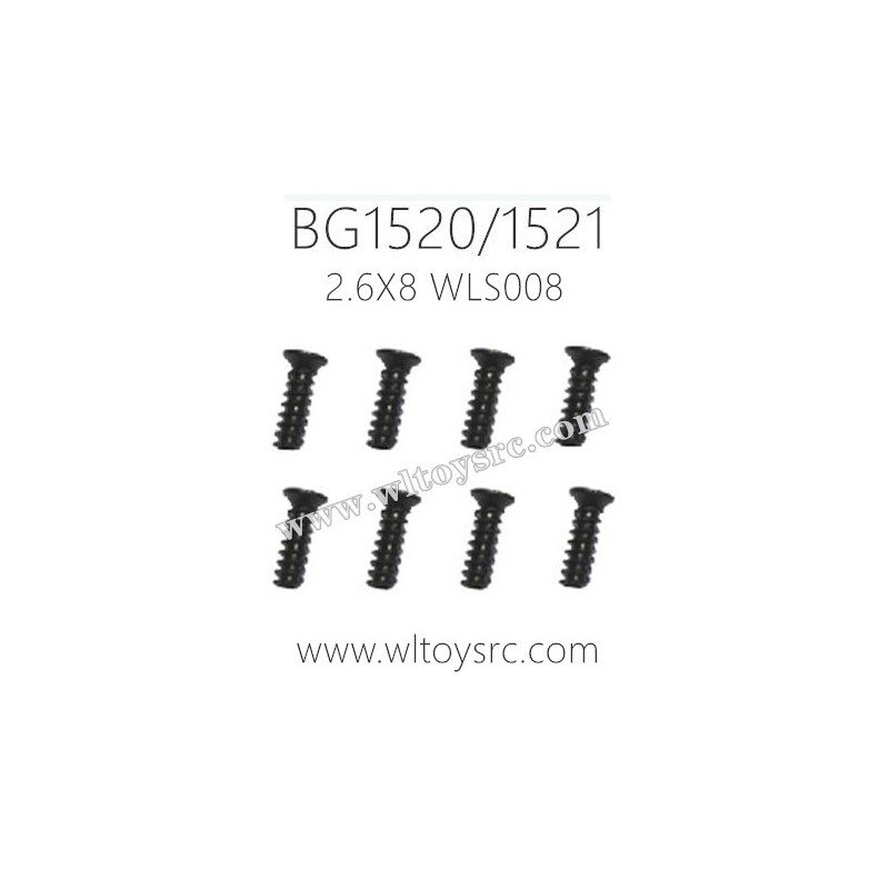 SUBOTECH BG1520 BG1521 Parts 
 Flat Head Screws WLS008