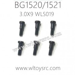 SUBOTECH BG1520 BG1521 Parts 3.0X9 Step Screw WLS019