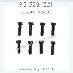 SUBOTECH BG1520 BG1521 RC Crawler Parts 2.3X8PB Screw WLS050