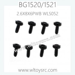 SUBOTECH BG1520 BG1521 Parts Flat head meson screw WLS052