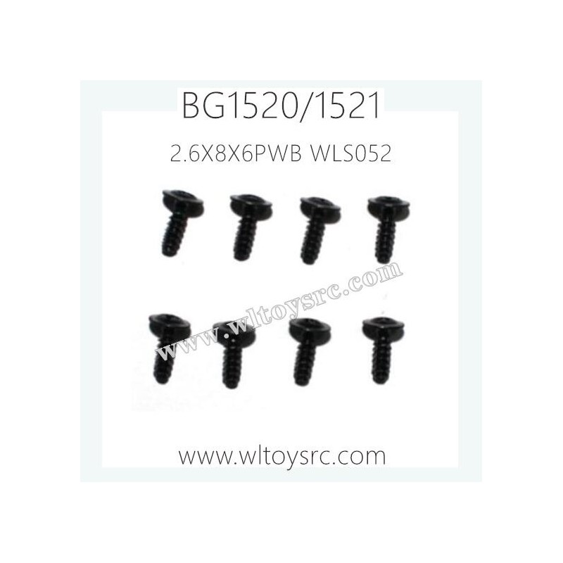 SUBOTECH BG1520 BG1521 Parts Flat head meson screw WLS052