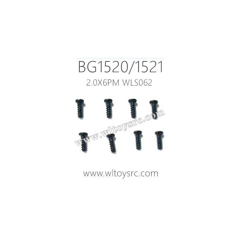 SUBOTECH BG1520 BG1521 Parts Flat Head Screw WLS062