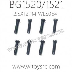 SUBOTECH BG1520 BG1521 Parts 2.5X12PM Machine screw WLS064