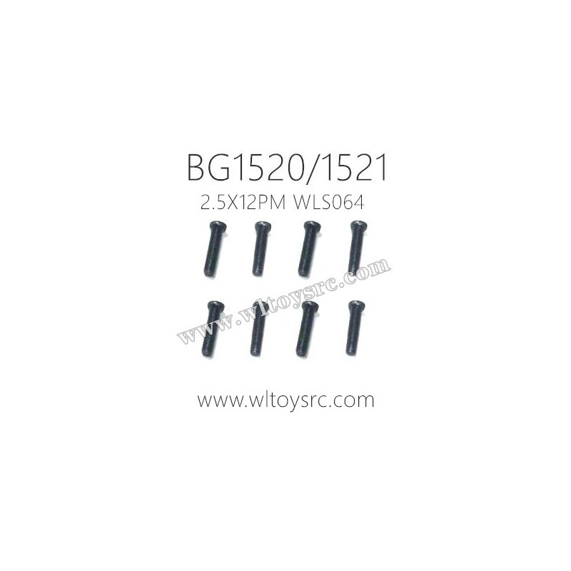 SUBOTECH BG1520 BG1521 Parts 2.5X12PM Machine screw WLS064