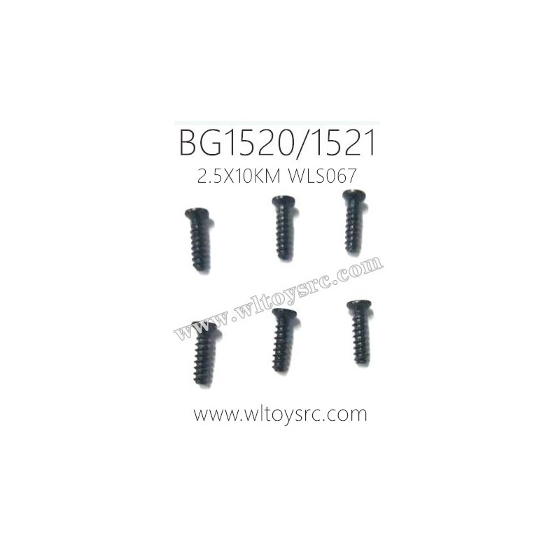 SUBOTECH BG1520 BG1521 Parts Countersunk head machine screws WLS067