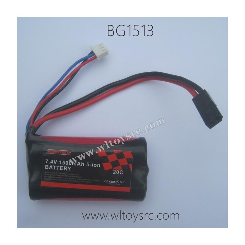 SUBOTECH BG1513 1/12 Four wheel Desert Buggy Parts-Battery