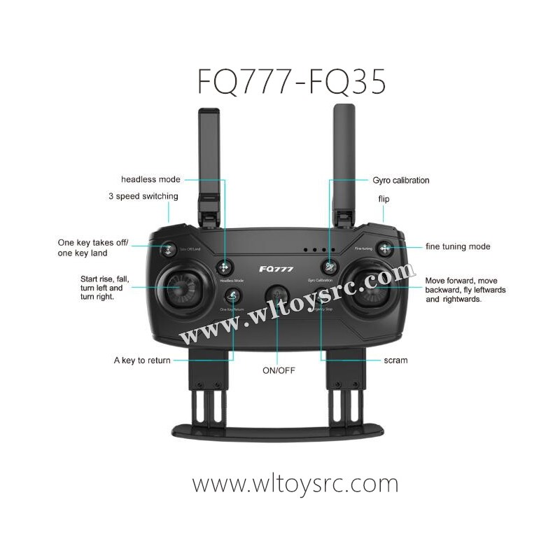 FQ777 FQ35 WIFI FPV Drone Parts-Transmitter 2.4G