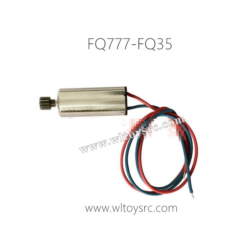FQ777 FQ35 Parts-Motor Blue and Red wire