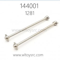 4 PCS for Wltoys 144001 1/14 RC Car Spare Parts 144001-1281 Rear Dog Bone B8 g1t 
