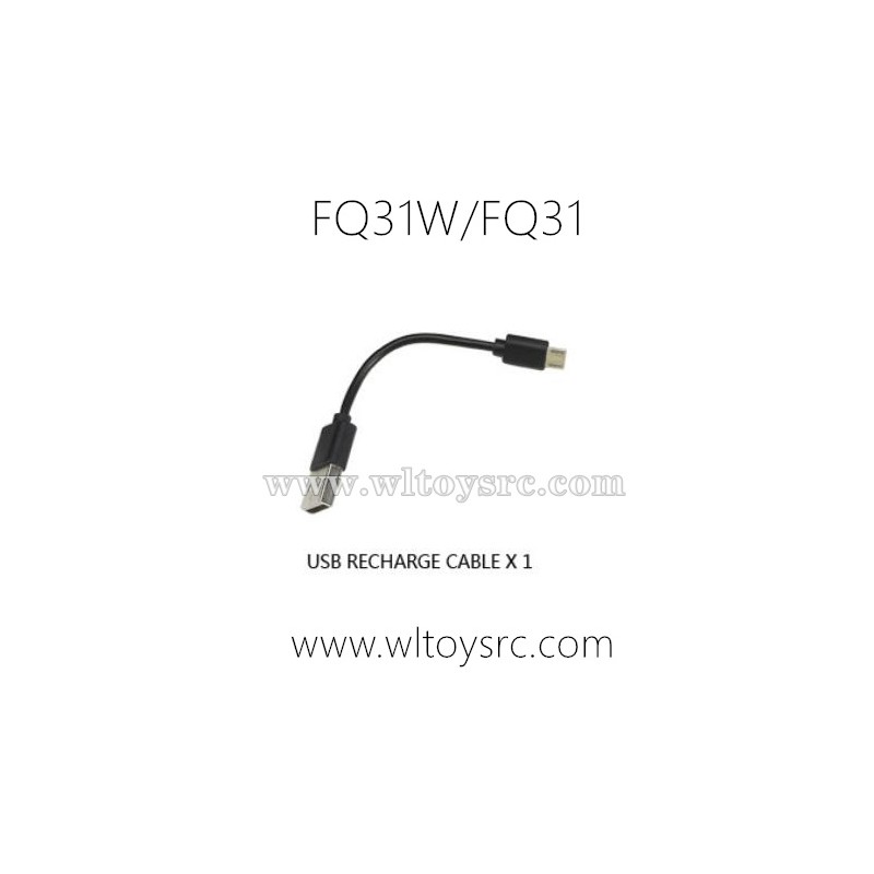 FQ777 FQ31W FQ31 Pocket Drone Parts-USB Charger Cable