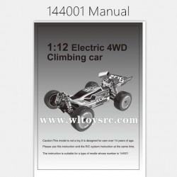 WLTOYS XK 144001 English Manual