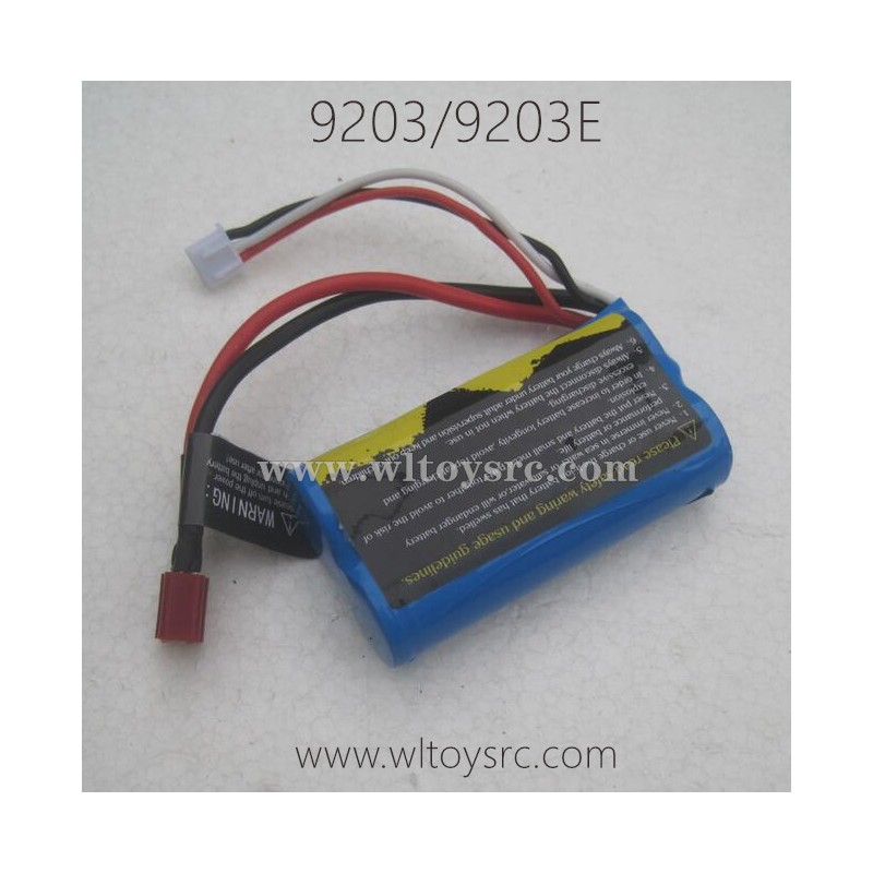 PXTOYS 9203 9203E RC Truck Parts, Battery 7.4V 1500mAh Original