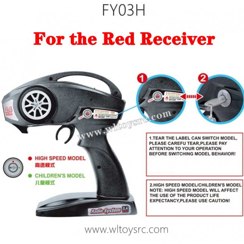 FEIYUE FY03H RC Car Parts-New Version Transmitter