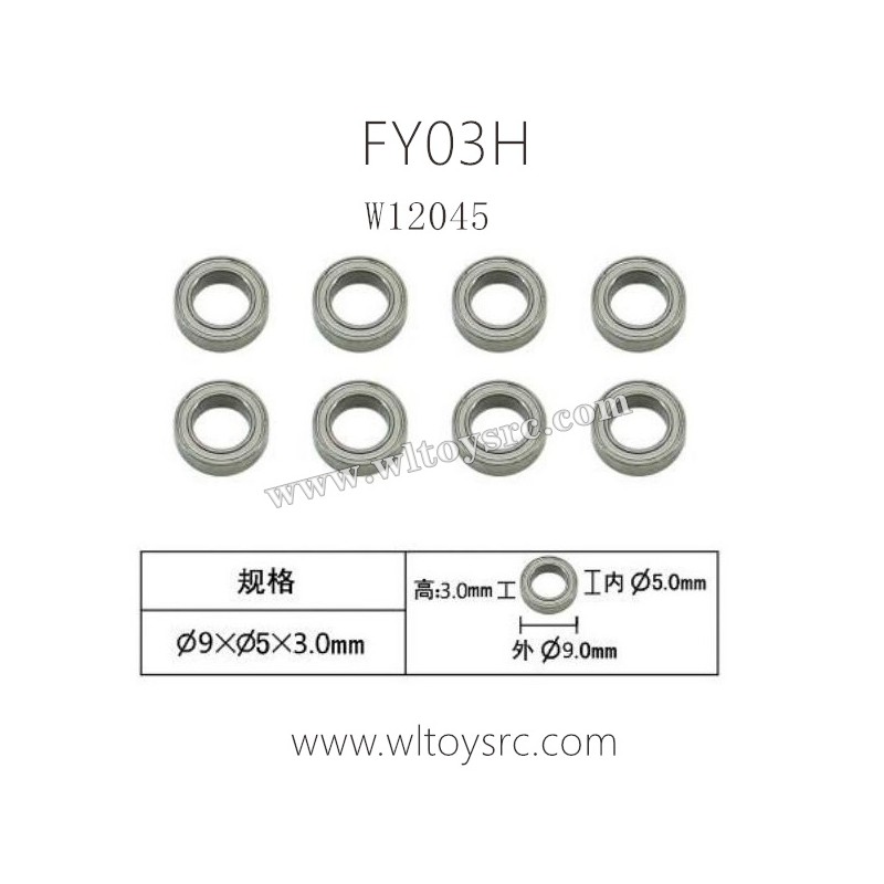 FEIYUE FY03H RC Car Parts-Ball Bearing W12045