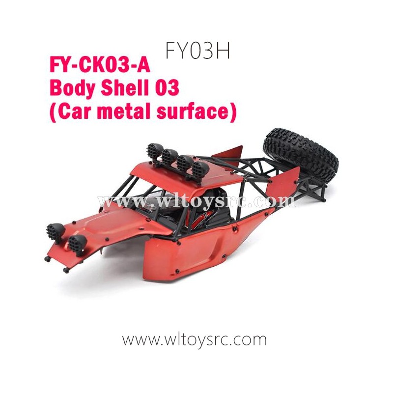 FEIYUE FY03H Eagle-3 1/12 Parts-Metal Body Shell FY-CK03