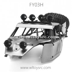 FEIYUE FY03H Eagle-3 Parts-Metal Body Shell FY-CK03 Sliver
