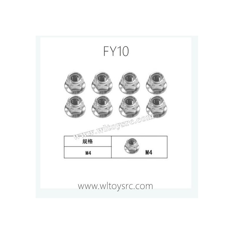 FEIYUE FY10 RC Truck Parts-Flange Locknut XLF-1012