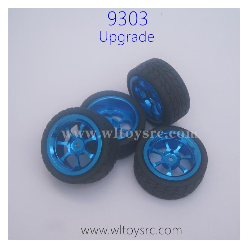 PXTOYS 9303 Upgrade Parts, Aluminum Alloy Wheels included Tires