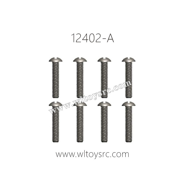 WLTOYS 12402-A Parts-3X12PM D5 Round cross head