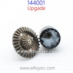 WLTOYS 144001 Upgrade Parts, Metal Spur Gear and Differential Gear Complete Assembly