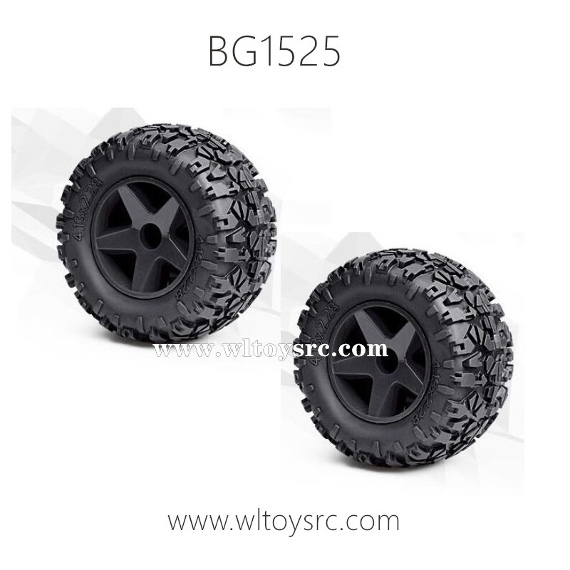 Subotech BG1525 RC Crawler Parts, Wheel Assembly