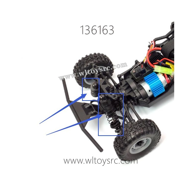 RGT 136163 Parts, Front Shock Absorbers