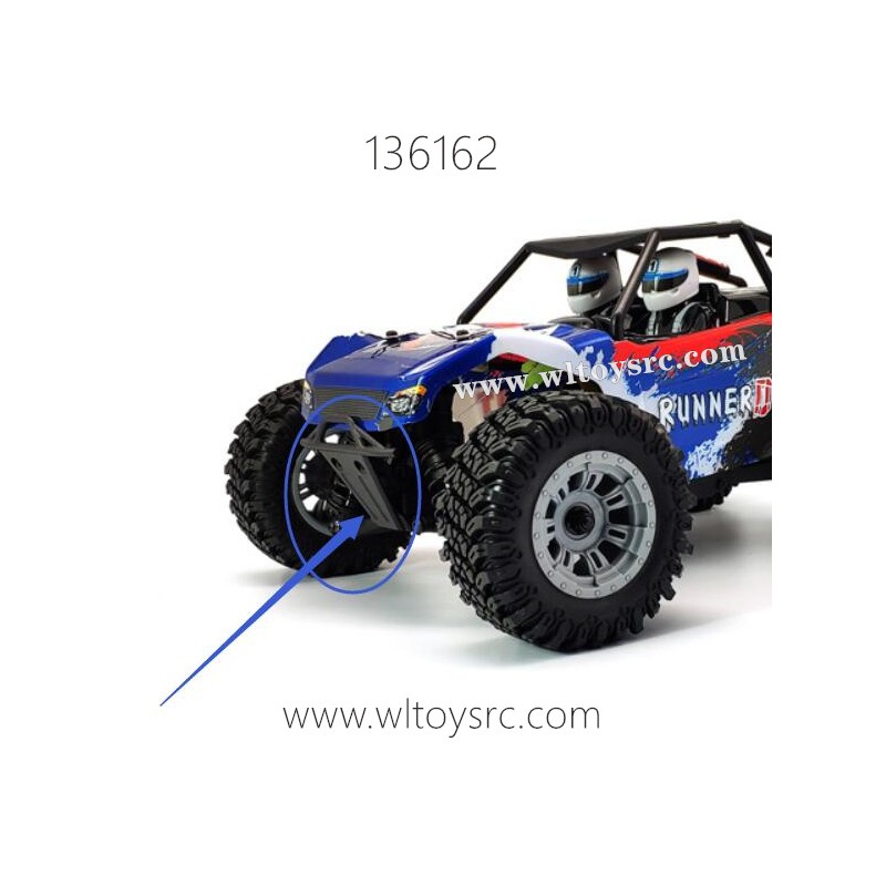 RGT Racing 136162 1/16 RC Truck Parts, From Bumper