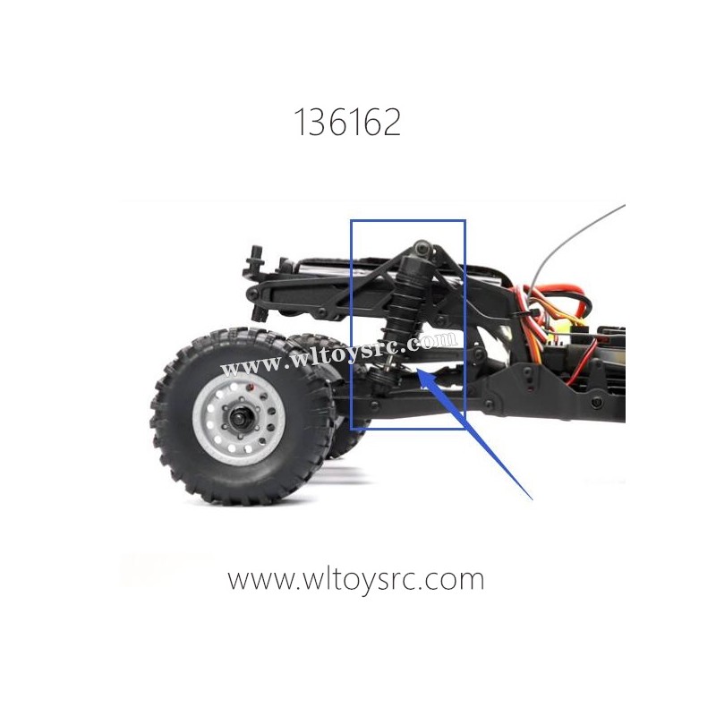 RGT Racing 136162 Runner RC Truck Parts, Rear Shock Absorbers