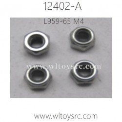 WLTOYS 12402-A RC Truck Parts-M4 Locknut L959-65