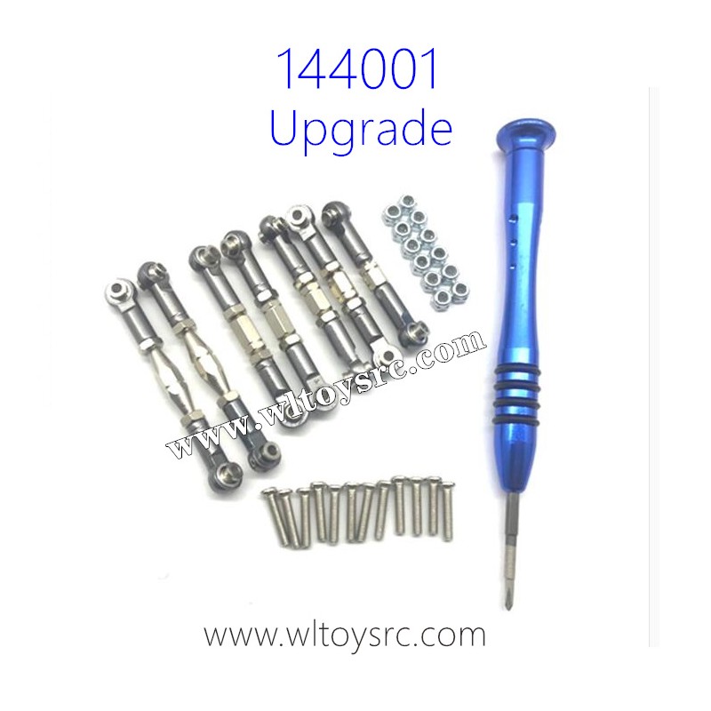 WLTOYS 144001 Upgrade Parts, Connect Rods Metal