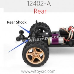 WLTOYS 12402-A Parts, Rear Shock Absorbers