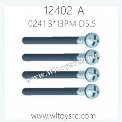 WLTOYS XK 12402-A Parts, 0241 Round head with upper cross