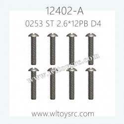WLTOYS 12402-A Parts, 0253 Screws