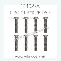 WLTOYS 12402-A Parts, 0254 Phillips head screw