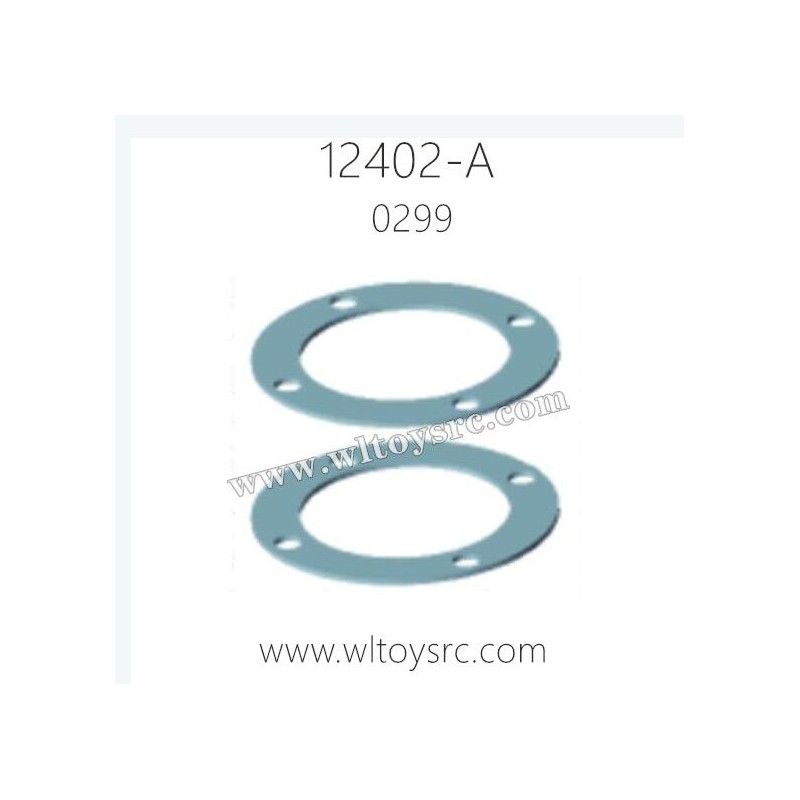 WLTOYS 12402-A RC Car Parts, 0299 Green Shell Paper Components