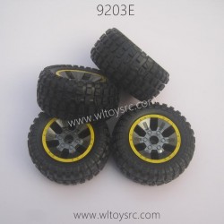 ENOZE 9203E 1/10 RC Truck Parts, Wheel with Tires