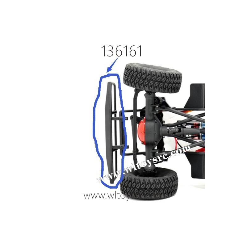 RGT Adventure 136161 Parts, Rear Bumper Frame