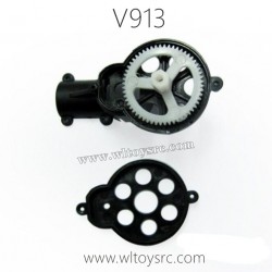 WLTOYS V913 Helicopter Parts, Tail Motor Gear with holder