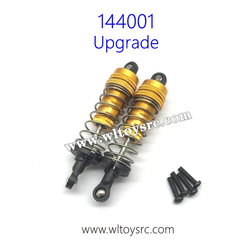 WLTOYS 144001 Upgrade Parts Shock Absorber golden