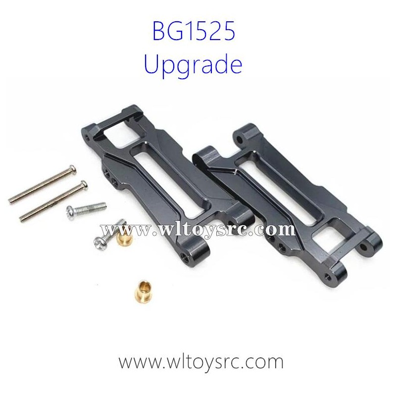 Subotech BG1525 1/10 Upgrade Parts, Metal Swing Arm Aluminum Alloy Black