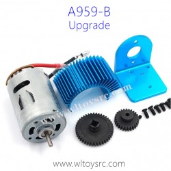 WLTOYS A959B Upgrade Parts, 540 Motor Reduction Gear and Heat Sink