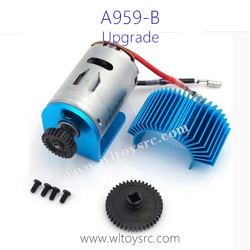 WLTOYS A959B Upgrade Parts, 540 Motor Reduction Gear