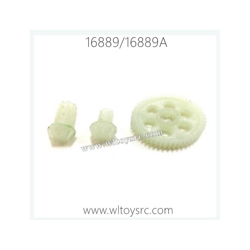 HBX16889 Spare Parts, Spur Gear+Drive Pinions M16020