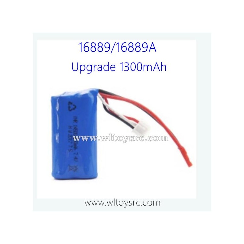 HBX16889 Upgrade Battery Parts 7.4V 1300mAh Li-ion
