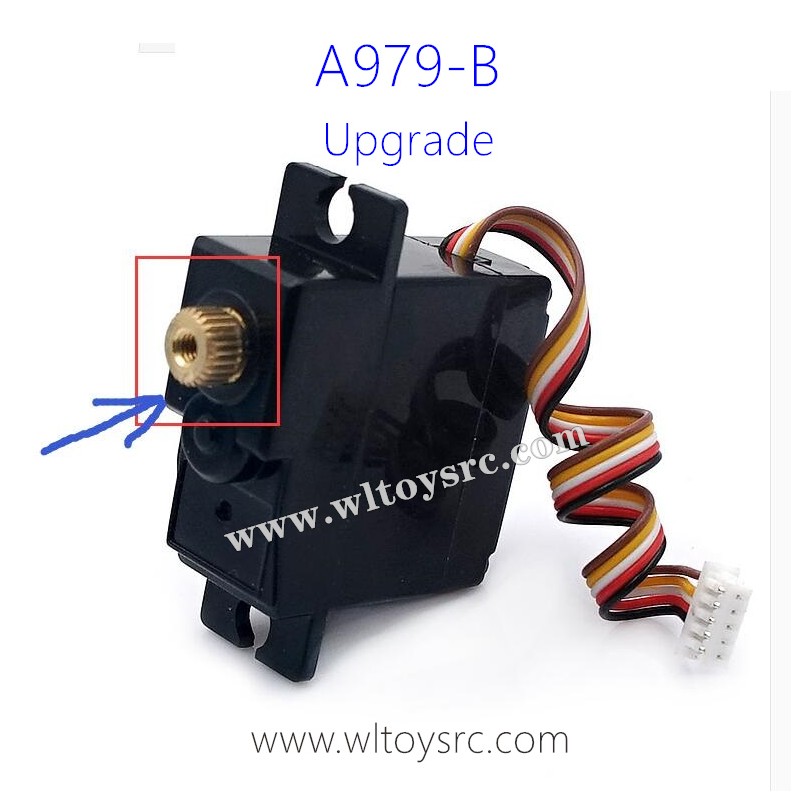 WLTOYS A979B Upgrades Parts Servo with Metal Gear