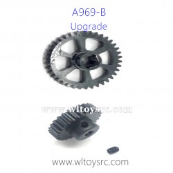 WLTOYS A969-B Upgrade Parts, Metal Spur Gear and Mini Gear