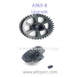 WLTOYS A969-B Upgrade Parts, Metal Spur Gear and Mini Gear